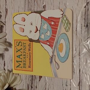 3/$13 Max's Breakfast by Rosemary Wells kids babies children board book